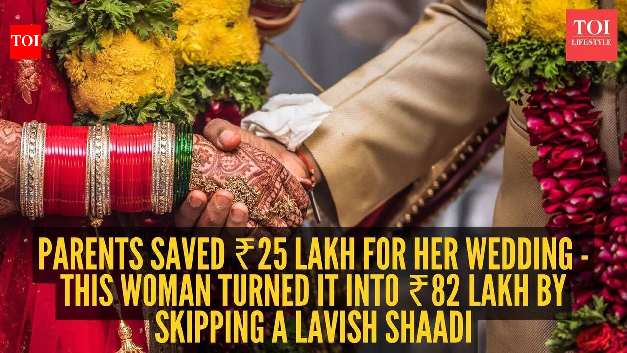 Parents saved ₹25 lakh for her wedding - this woman turned it into ₹82 lakh by skipping a lavish shaadi
