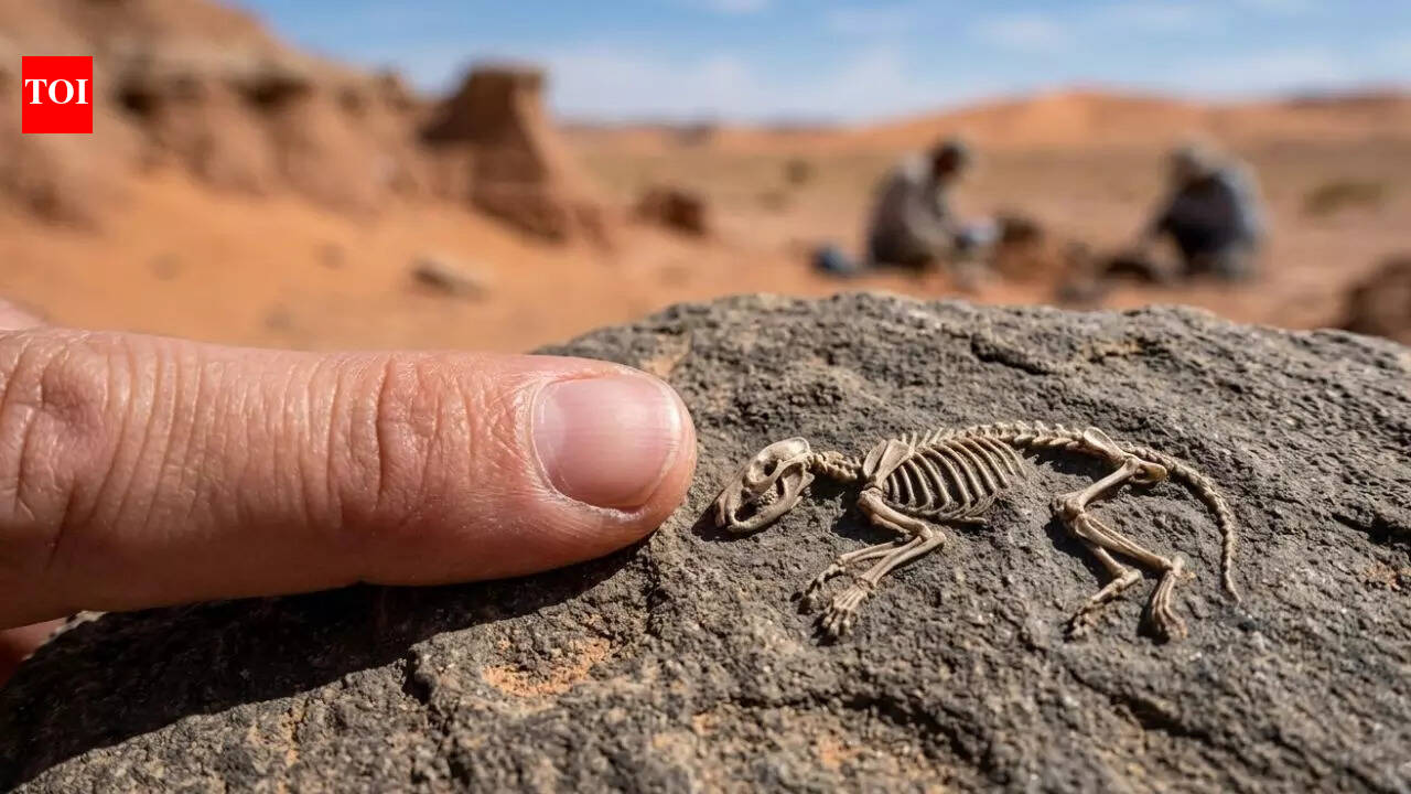 Rare discovery: Tiny 1-centimetre fossil found in Mongolia’s Gobi desert shocks scientists