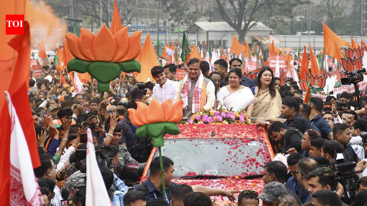 Himanta files nomination, seeks sixth consecutive term as MLA