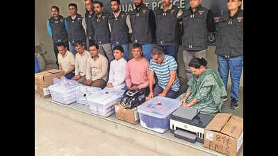 Counterfeit currency racket busted in Gujarat: ‘Fake notes were meant for land deals, donations’