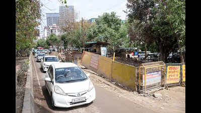 Indirapuram road revamp drags on for months, residents bear the brunt