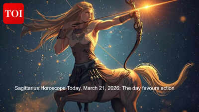 Sagittarius Horoscope Today, March 21, 2026: The day favours action