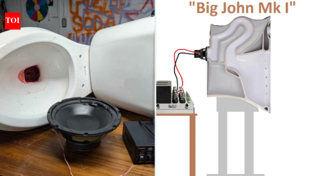 Twitch streamer Uwo’s Lab turns old toilet into functional speaker, goes viral
