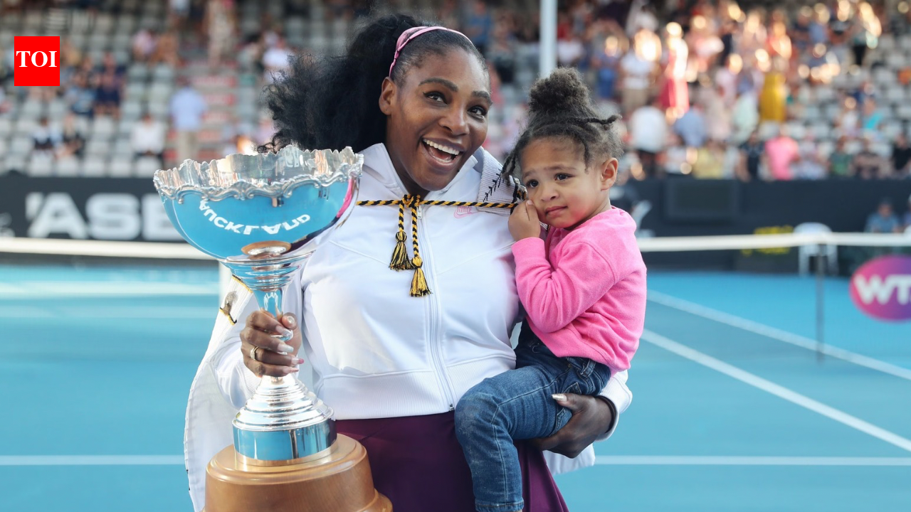 Serena Williams shares 90s throwback with daughter Olympia and joins Andre Agassi trend while recalling US Open loss