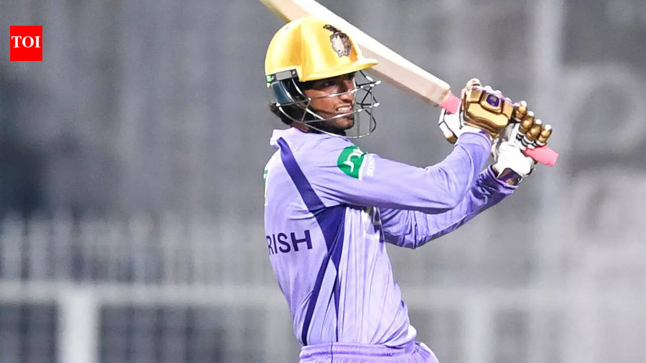 5 sixes, 9 fours! KKR's 21-year-old blasts brutal ton, rings warning bells