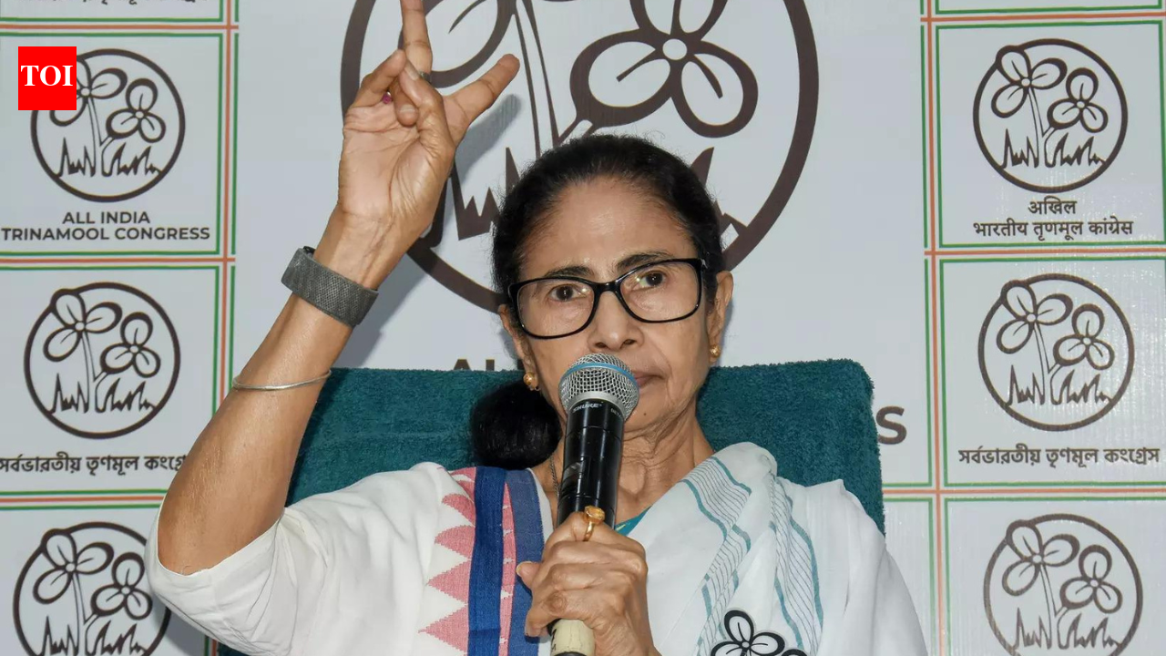 ‘Won’t let Modi ji snatch rights’: Mamata Banerjee targets BJP during Eid in Kolkata -watch | India News – The Times of India