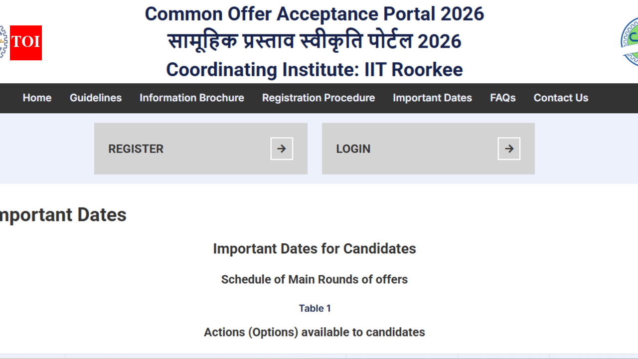 GATE COAP 2026 का शेड्यूल जारी: राउंड 1 11 मई से शुरू होगा; महत्वपूर्ण तिथियां यहां देखें