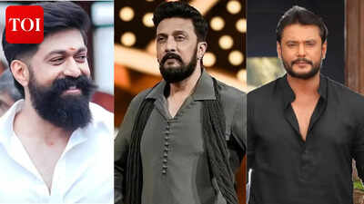 Sandalwood stars like Yash, Kiccha Sudeep and Darshan who started their careers on television
