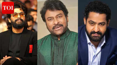  Chiranjeevi, Allu Arjun, and Jr NTR lead South cinema’s festive greetings
