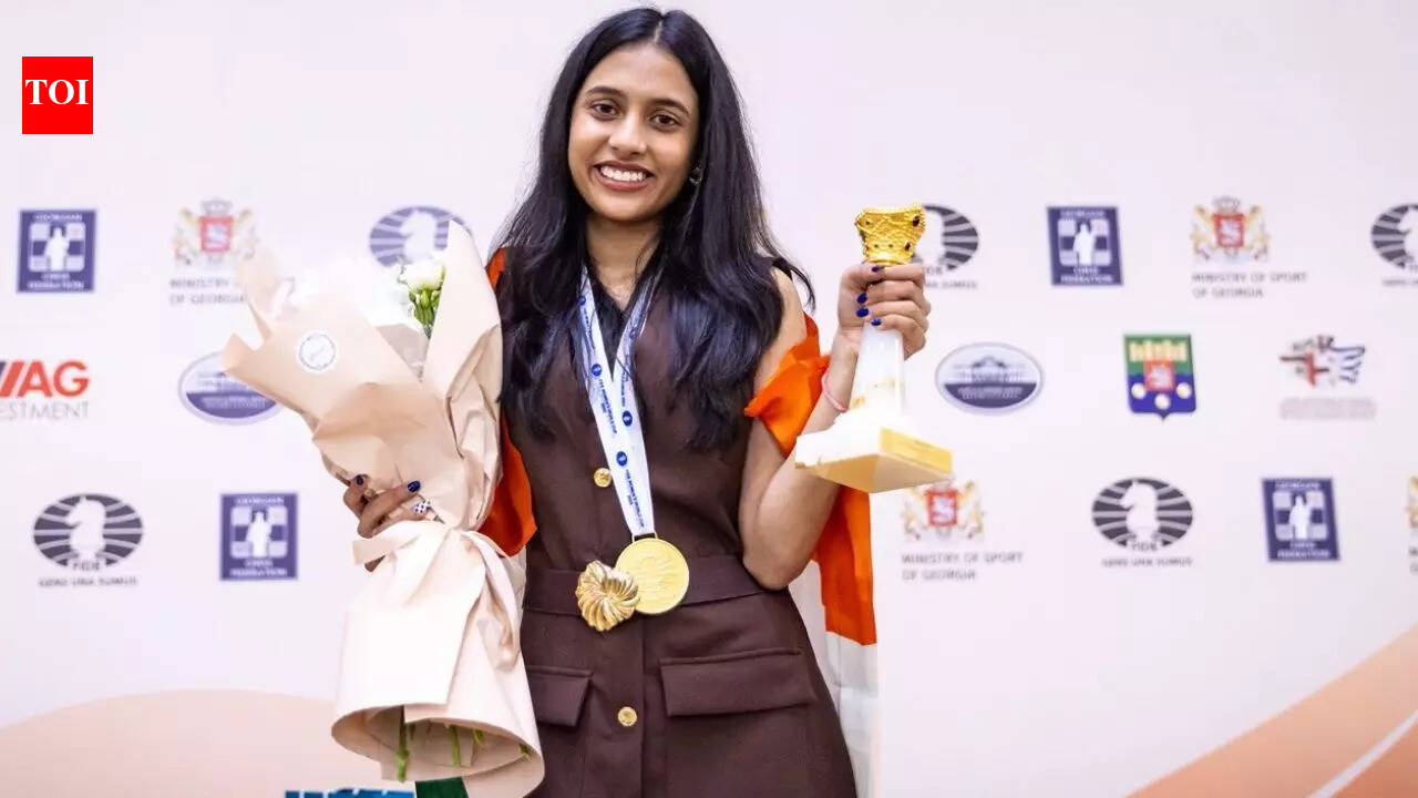 TOISA 2025: Chess sensation Divya Deshmukh named ‘Emerging Sportsperson of the Year’