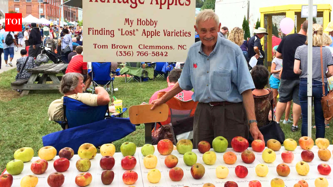 Meet Tom Brown: Retired engineer who rescued over 1,200 lost apple varieties in a 25-year mission