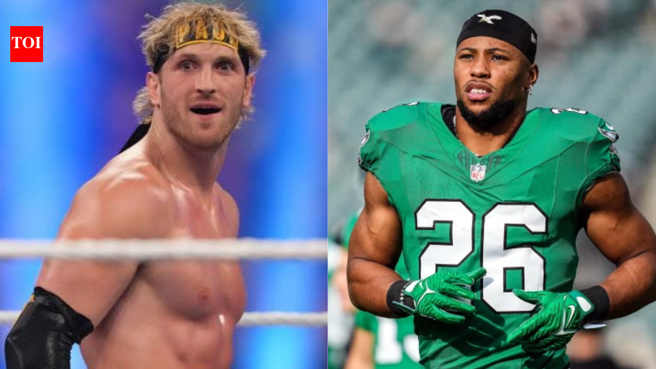 Saquon Barkley’s viral move on Logan Paul and ankle brace comment fuels debate after Fanatics flag football practice