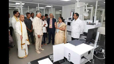 CM inaugurates state-of-the-art food testing lab at Tirumala