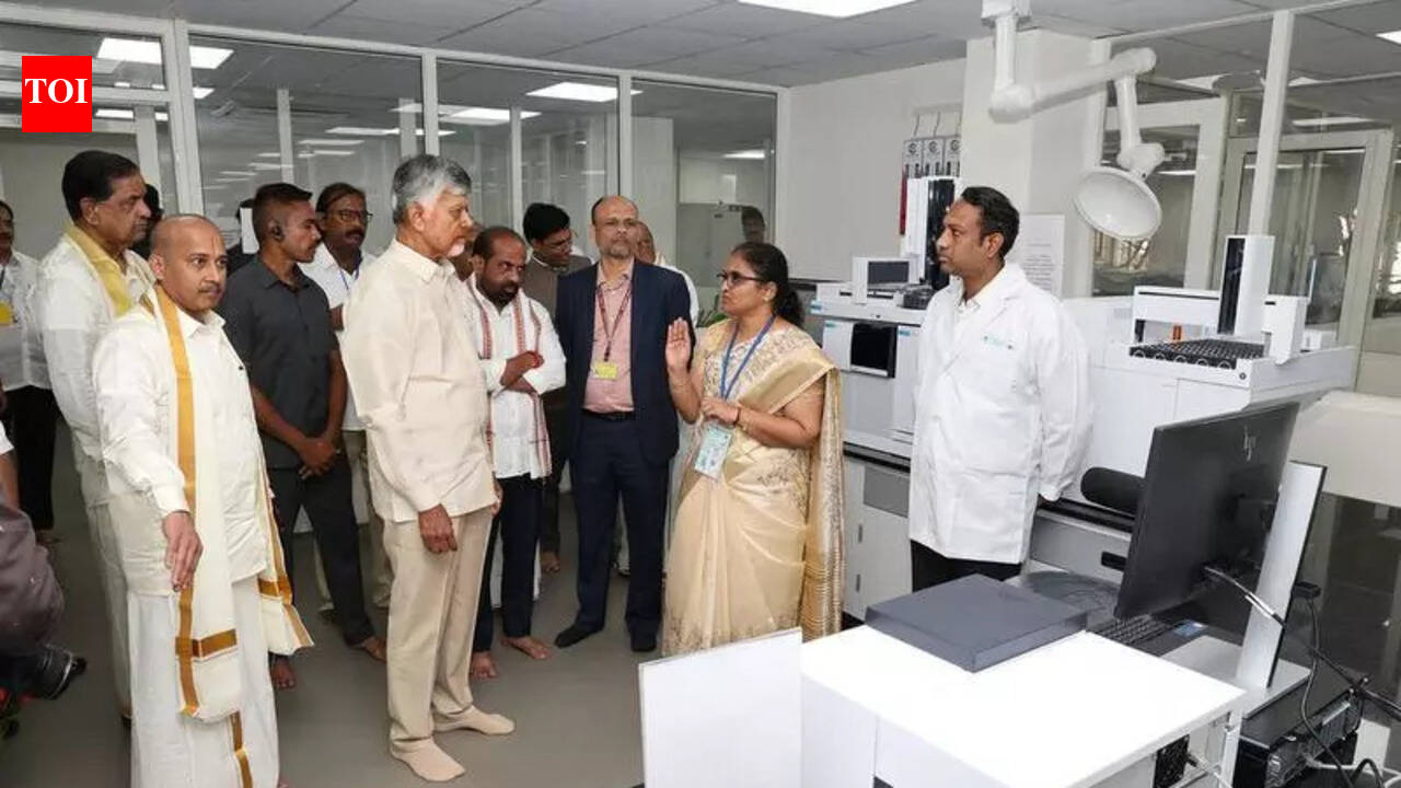 CM inaugurates state-of-the-art food testing lab at Tirumala ...
