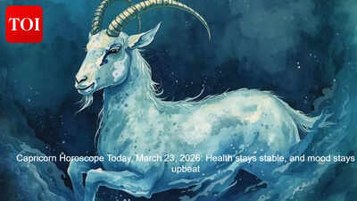 Capricorn Horoscope Today, March 23, 2026: Health stays stable, and mood stays upbeat