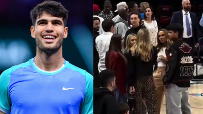 Carlos Alcaraz flirting buzz grows after Miami Heat appearance until Caroline Wozniacki steps in with unexpected truth