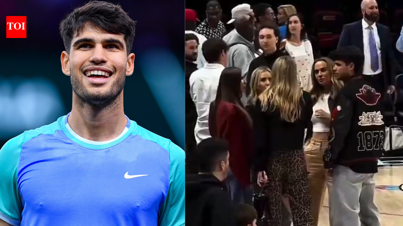 Carlos Alcaraz flirting buzz grows after Miami Heat appearance until Caroline Wozniacki steps in with unexpected truth