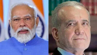 PM Modi Discusses West Asia Crisis, Secure Shipping Routes With Iran President