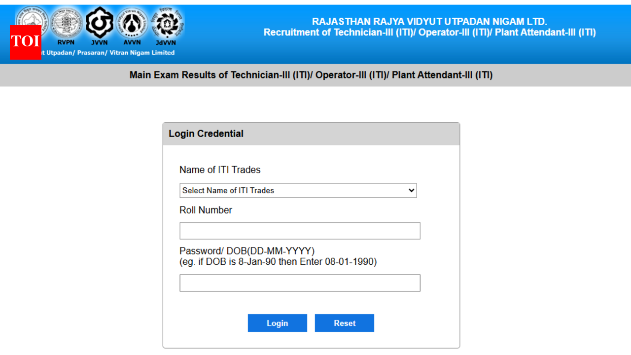 मुख्य परीक्षा के लिए आरवीयूएनएल तकनीशियन परिणाम 2026 जारी: यहां डाउनलोड करने के लिए सीधा लिंक