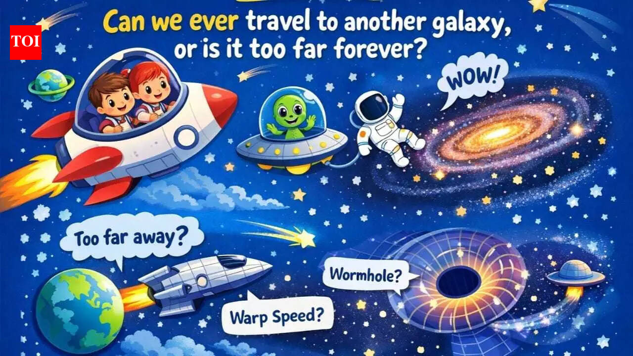 Curiosity Corner for kids: Can we ever travel to another galaxy, or is it too far forever?