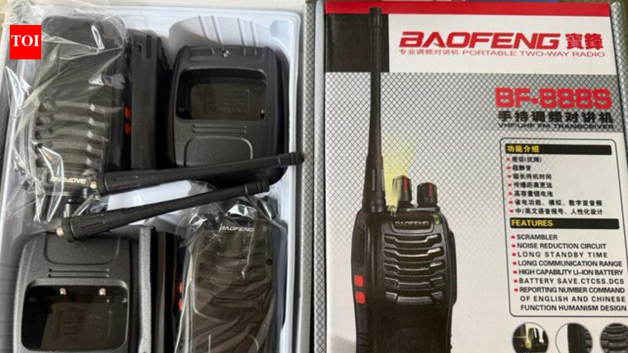 DRI seizes prohibited walkie-talkies, e-waste hard disks worth Rs 9 crore at Navi Mumbai port; father-son duo arrested