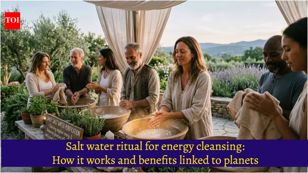 Salt water ritual for energy cleansing: How it works and benefits linked to planets