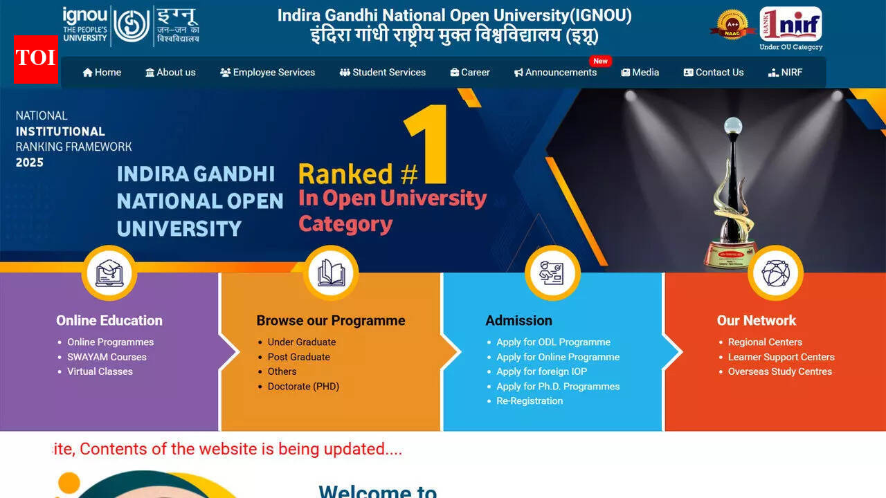 IGNOU BEd hall ticket 2026 to release soon on ignou.ac.in; here's how to download the admit card