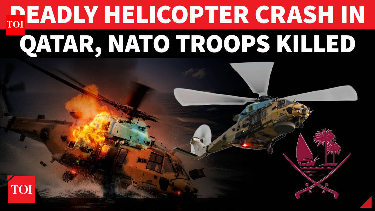 Military Helicopter Crashes In Qatar, NATO Troops Killed; Shocking Tragedy Hits Amid Iran War