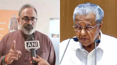 'Shameless attempt to woo Muslim votes': Rajeev Chandrasekhar hits back at Kerala CM over 'B-team of BJP' remark ahead of polls