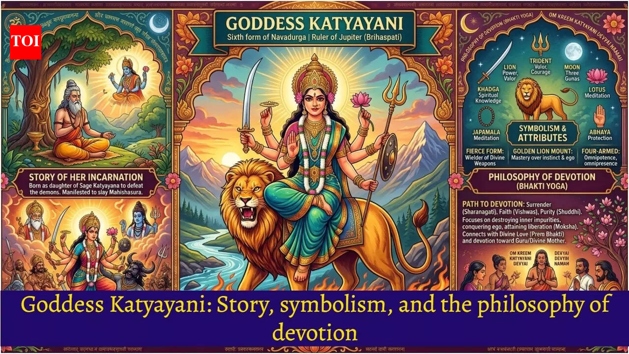 Goddess Katyayani: Story, symbolism, and the philosophy of devotion