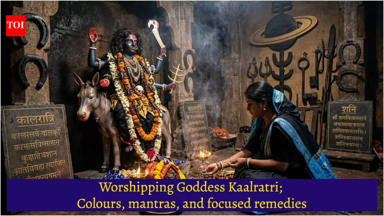 Worshipping Goddess Kaalratri; Colours, mantras, and focused remedies