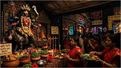 Saptami Navratri; Meeting Maa Kaalratri with night worship and jaggery