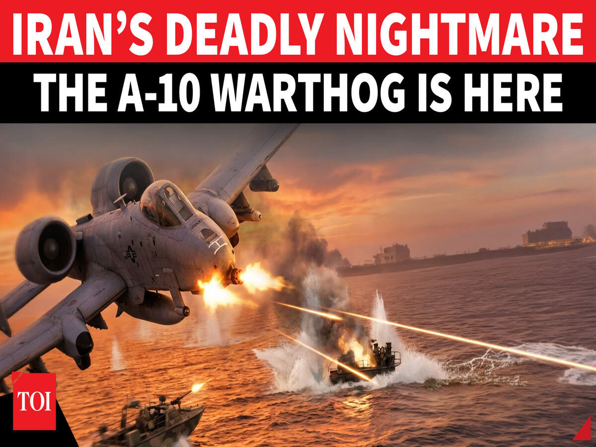 U.S. Unleashes A-10 Warthog: 30mm Cannon Hunts Iranian Boats in Strait of  Hormuz