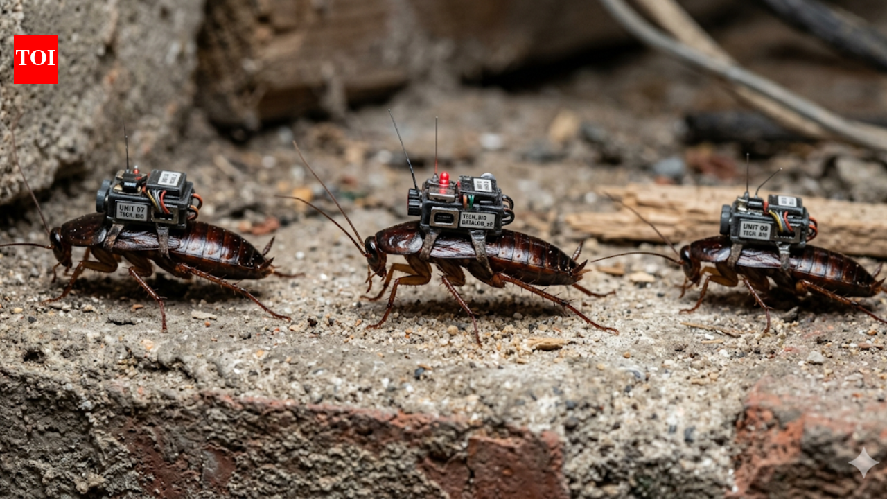 Cockroaches with smart backpacks? Scientists turn insects into cyborgs to detect hidden pipeline leaks