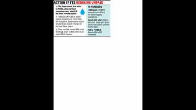 Irrigation dept seeks 143cr from PCMC in dues, civic body disputes bill