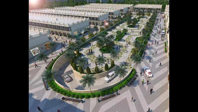 Modern, spacious market for Itwari grocery traders coming up at Chikhli