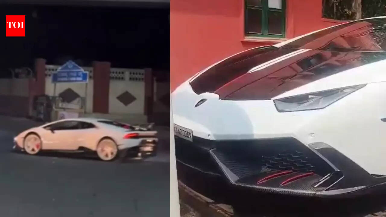 Viral Lamborghini drift ends in seizure: All you need to know about the car