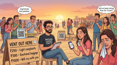 Feel like bawling? Pay Rs 1k, and you won’t have to cry alone