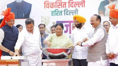 'Kheer' ceremony held ahead of Delhi assembly's budget session