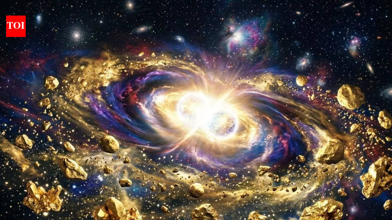 Where Earth’s gold came from: Space explosions keep the universe making more gold