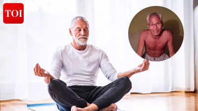  Elderly man’s flexibility and energy takes the internet by storm