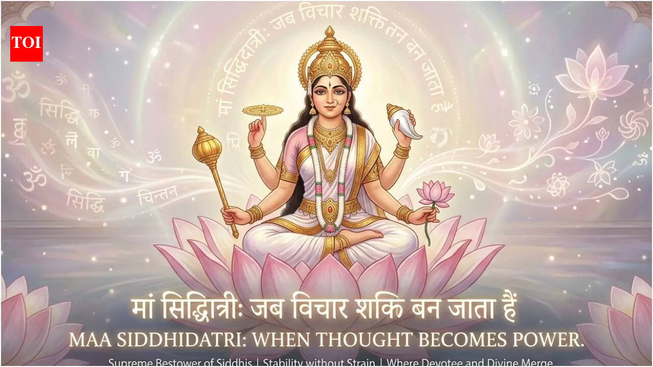 Maa Siddhidatri; When thought becomes power