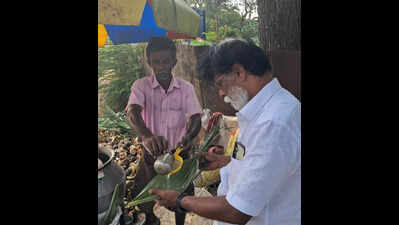 Rising temperature boosts sales in roadside juice and tender coconut stalls in Coimbatore