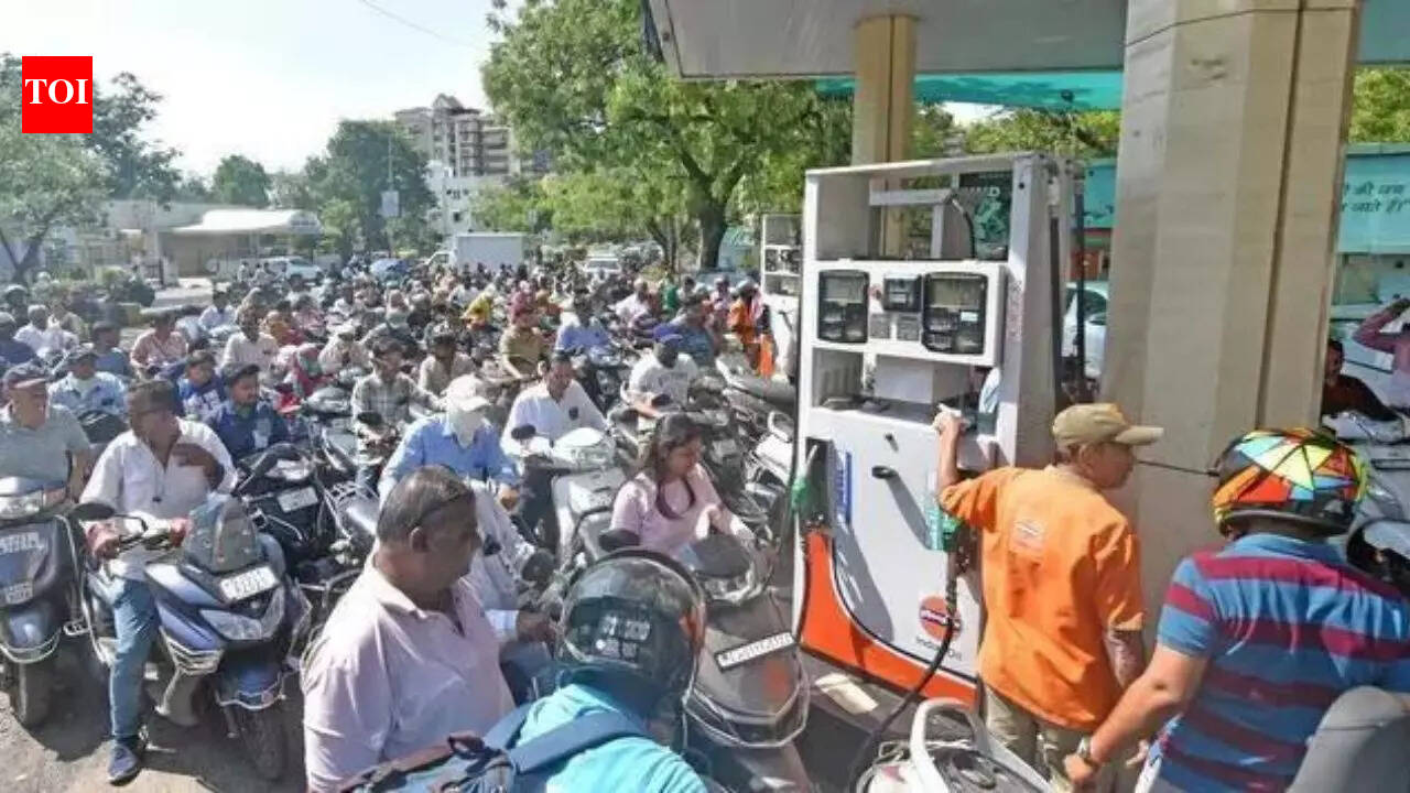 Fuel frenzy in Gujarat: Thousands rush to petrol pumps across cities amid shortage rumours