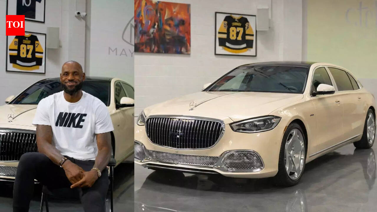 LeBron James’ one-of-one Mercedes-Maybach S-Class revealed with custom ivory finish 