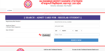 MSU admit card 2026 for annual examinations released at msuweb.in: Direct link to download here