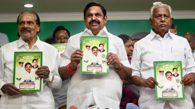 AIADMK manifesto for Tamil Nadu election 2026: Party promises free refrigerators, LPG cylinders and many more