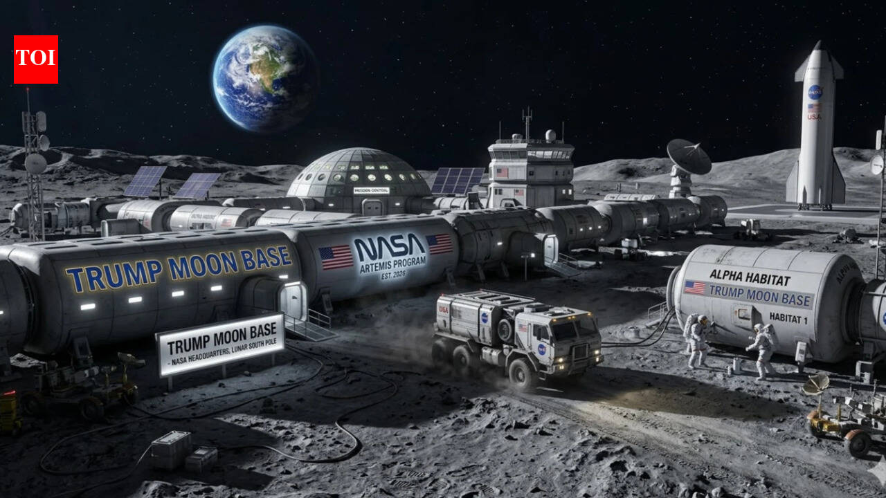 ट्रम्प का चंद्रमा आधार? नासा ने स्थायी चंद्र चौकी बनाने की साहसिक योजना का खुलासा किया