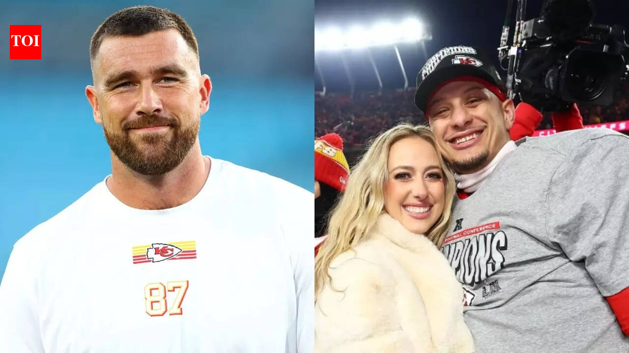 ‘LETS GOOO': Brittany Mahomes reacts as Travis Kelce's $54.7 million Chiefs deal comes with a twist