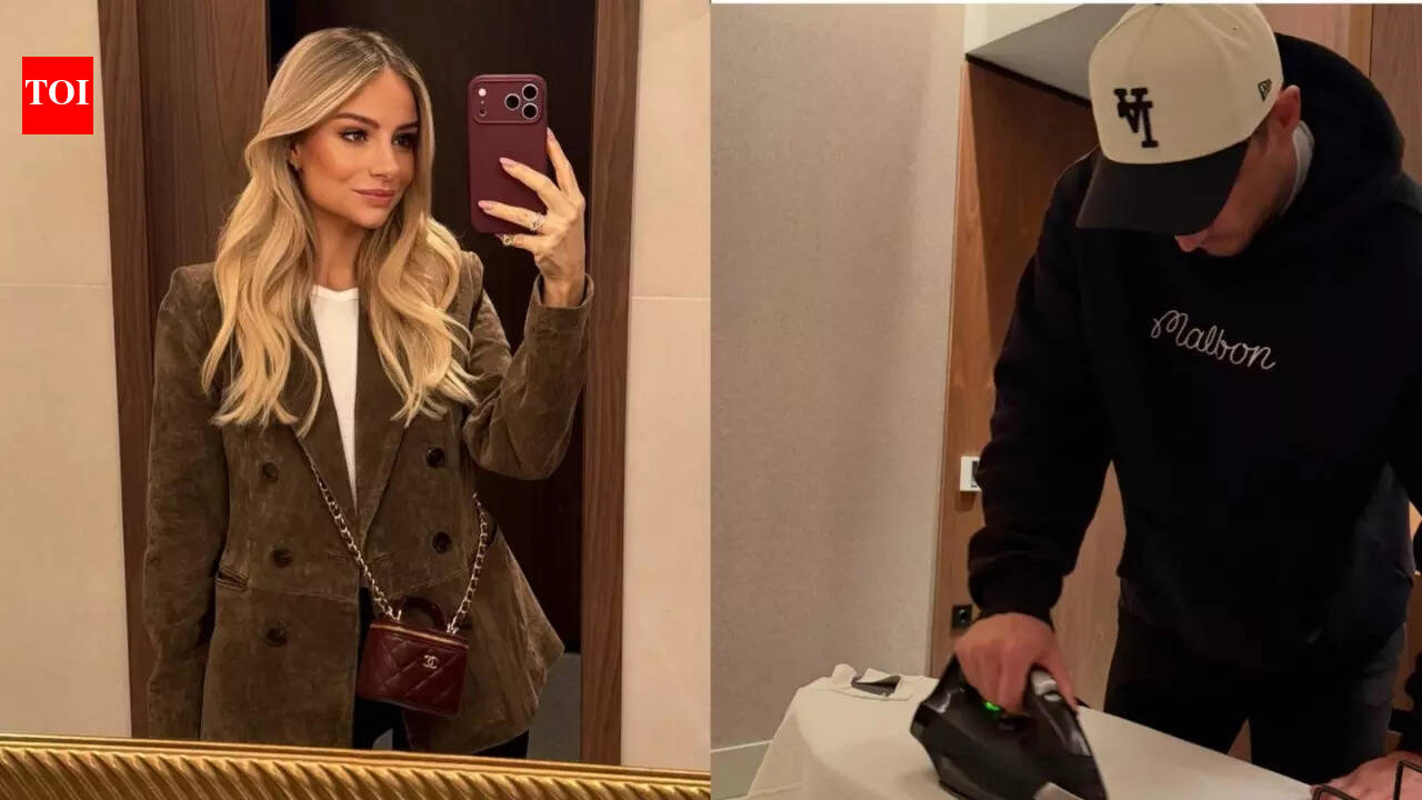 Jake Dennis with Lexi Grace Boosey at Madrid E-Prix, share moments